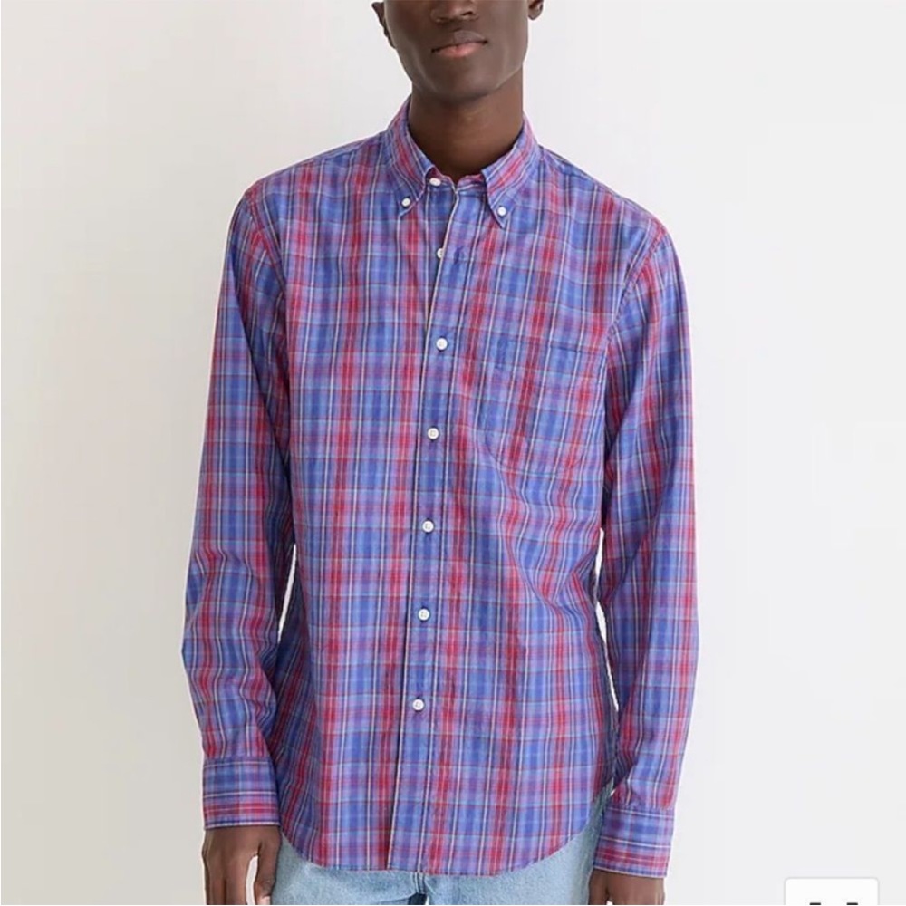 J. Crew Secret Wash Classic Fit TALL